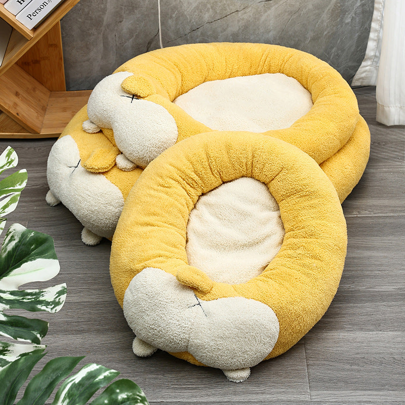 Corgi Style Nest Cute Autumn And Winter