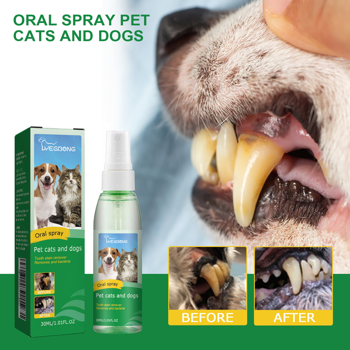 Pet Tooth Cleaning Spray