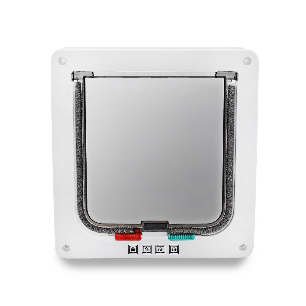 Four-Way Lockable Pet Flap Door