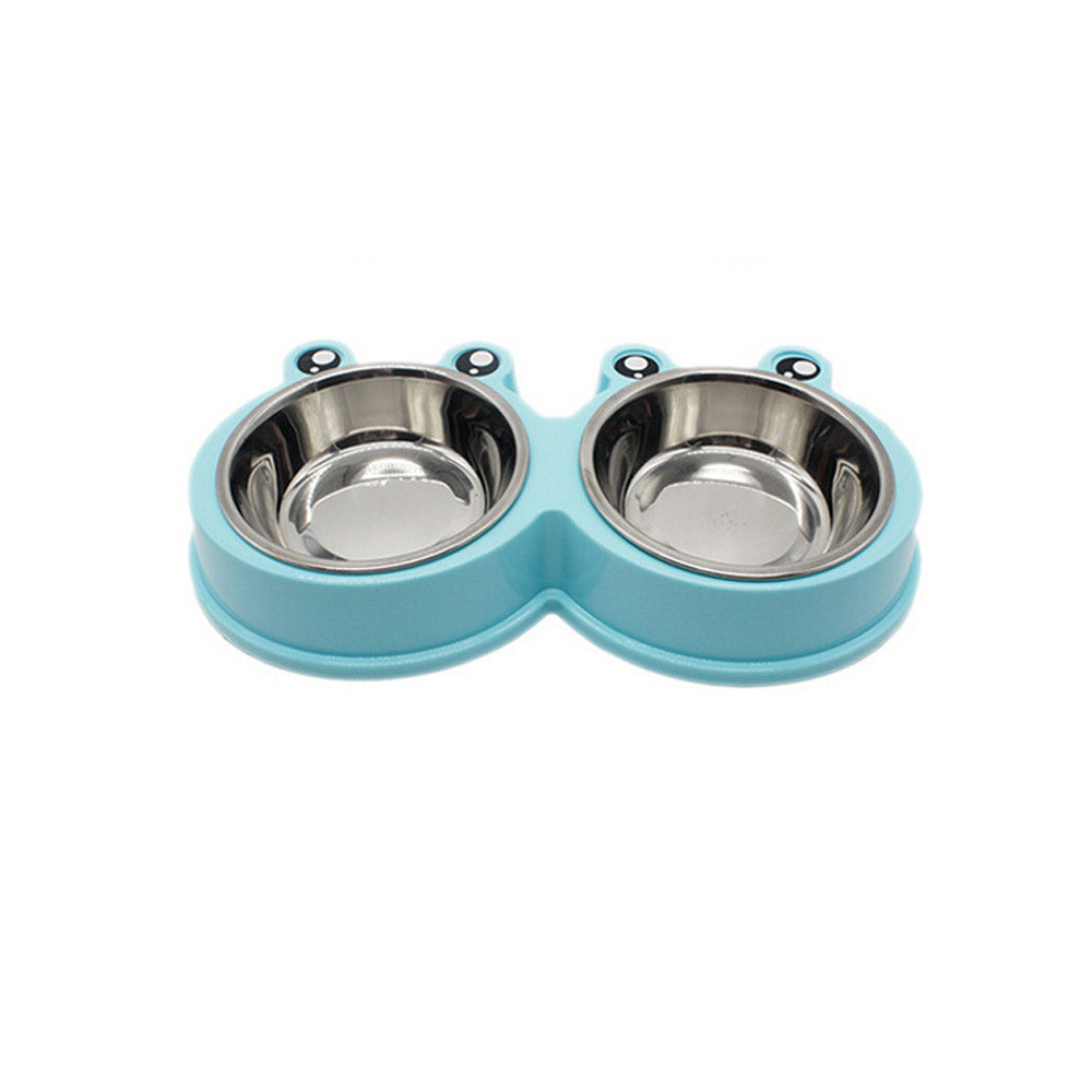 Double Pet Bowl For Food And Water