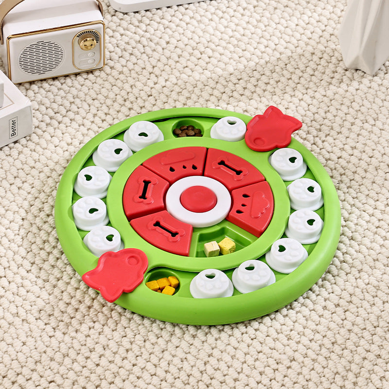 Slow-Feeding Dog Puzzle Feeder