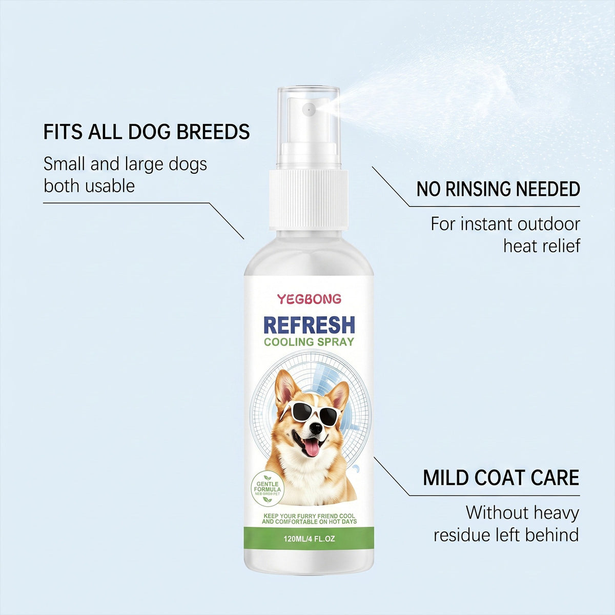 Cooling Spray For Pet