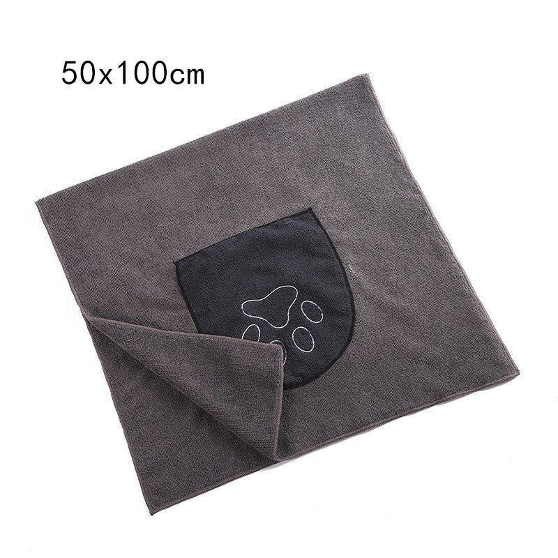 Absorbent Dog Bath Towel
