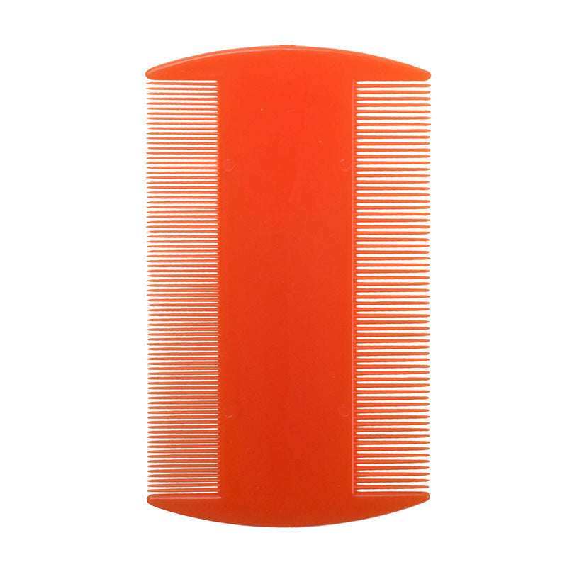 Fine Teeth Flea Comb Pet Comb Elderly Children Lice Comb Double-Edged Fine-Toothed Comb