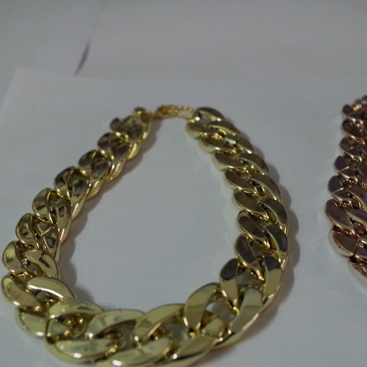 Pet Dog Jewelry Gold-Plated Necklace