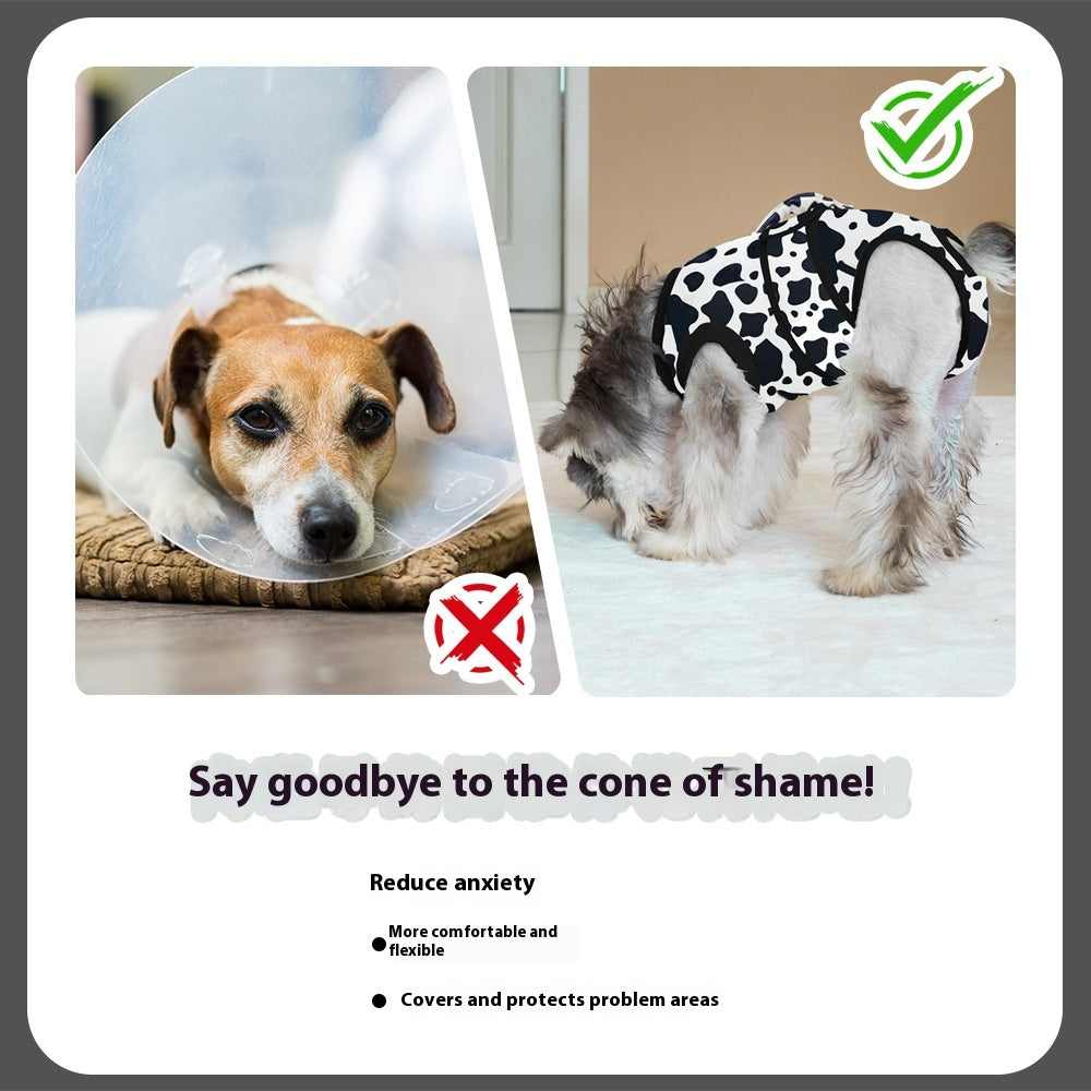 Universal Pet Clothes Sterilization Clothing Anti-Licking