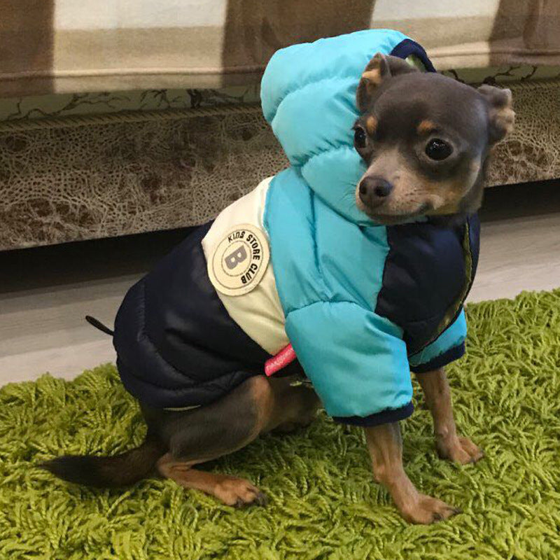 Waterproof Warm Cotton-Padded Dog Jacket