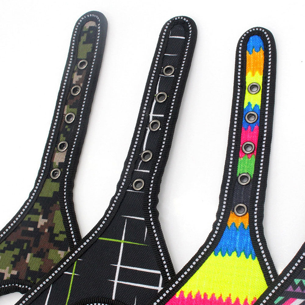 Colorful Dog Walking Harness And Leash