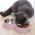 Stainless Steel Rice Bowl Pet Supplies