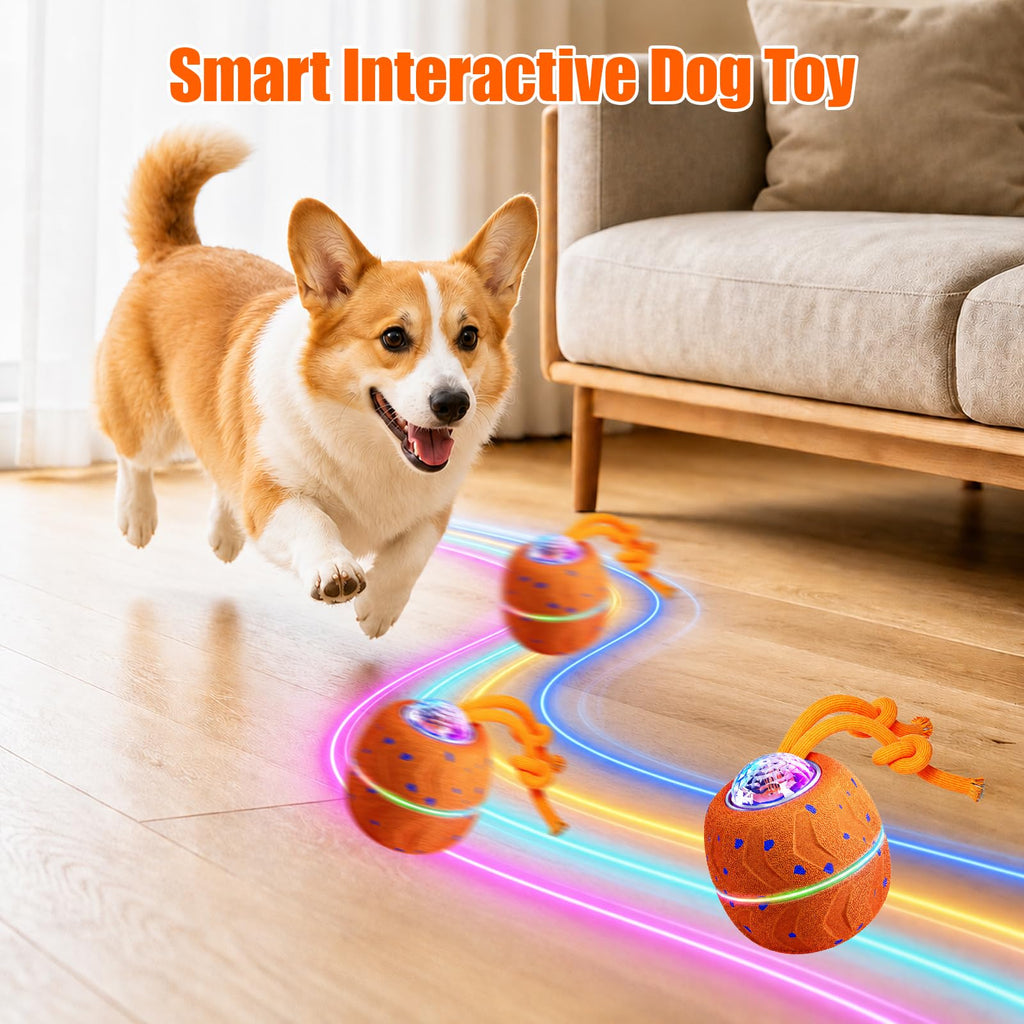 Interactive Moving Barking Dog Toy Ball