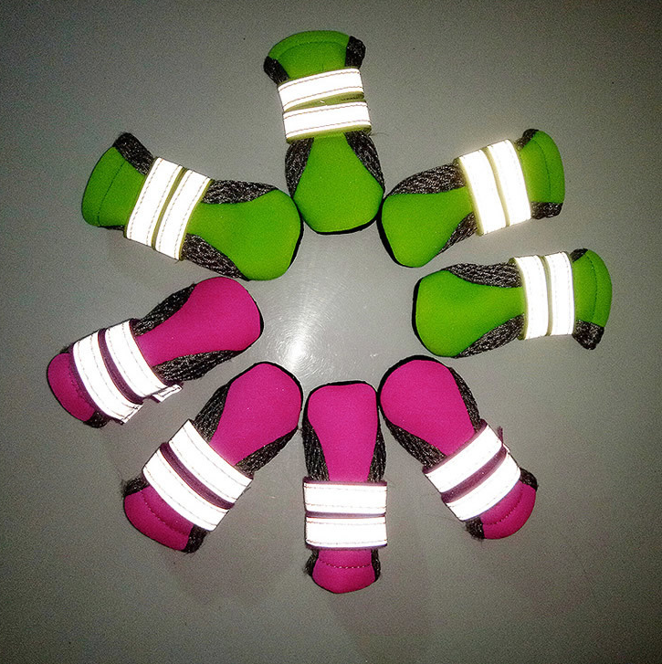 Dog Walking Shoes Set