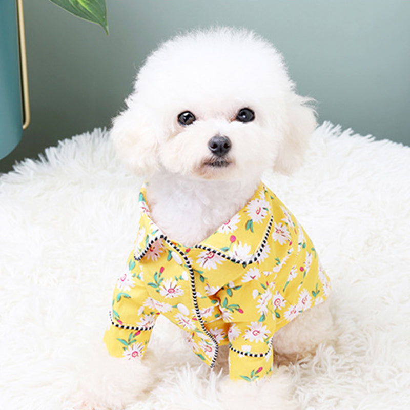 Small French Style Dog Pajamas