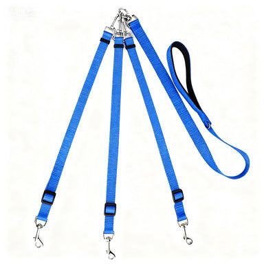 Three-Dog Leash Pet Garden Traction One-Leash-Three-Pets Chain Strap P-Rope