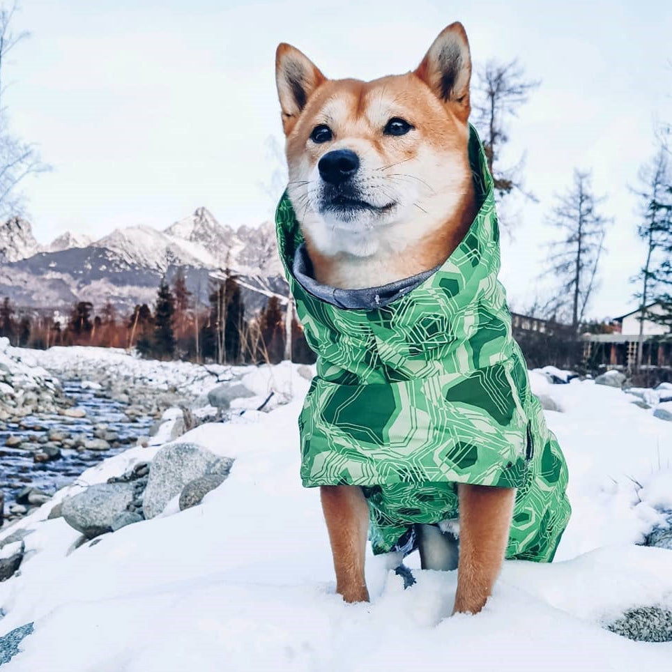 Quilted Waterproof Large Dog Coat