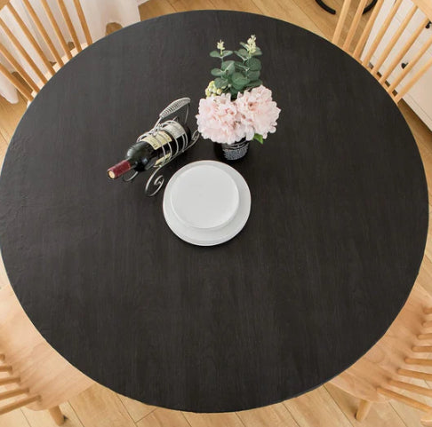 Round Digital Print Waterproof Oil-Proof Tablecloth