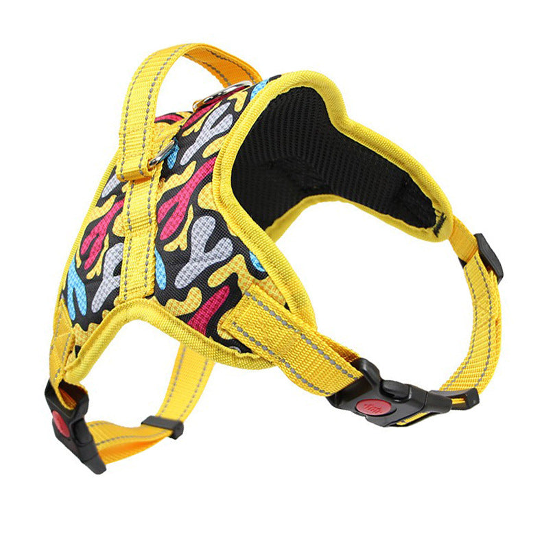 Reflective Dog Harness and Leash Set
