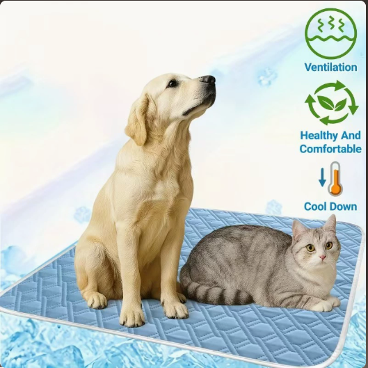 Ice Silk Cooling Dog Mattress