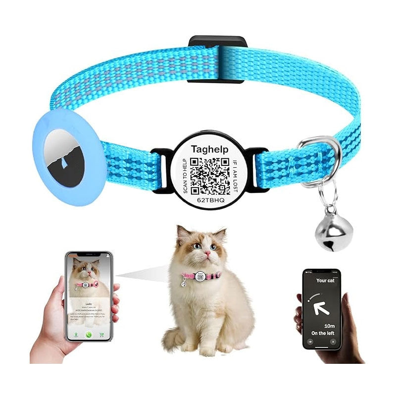 QR Code Anti-Lost Tracking Dog Collar