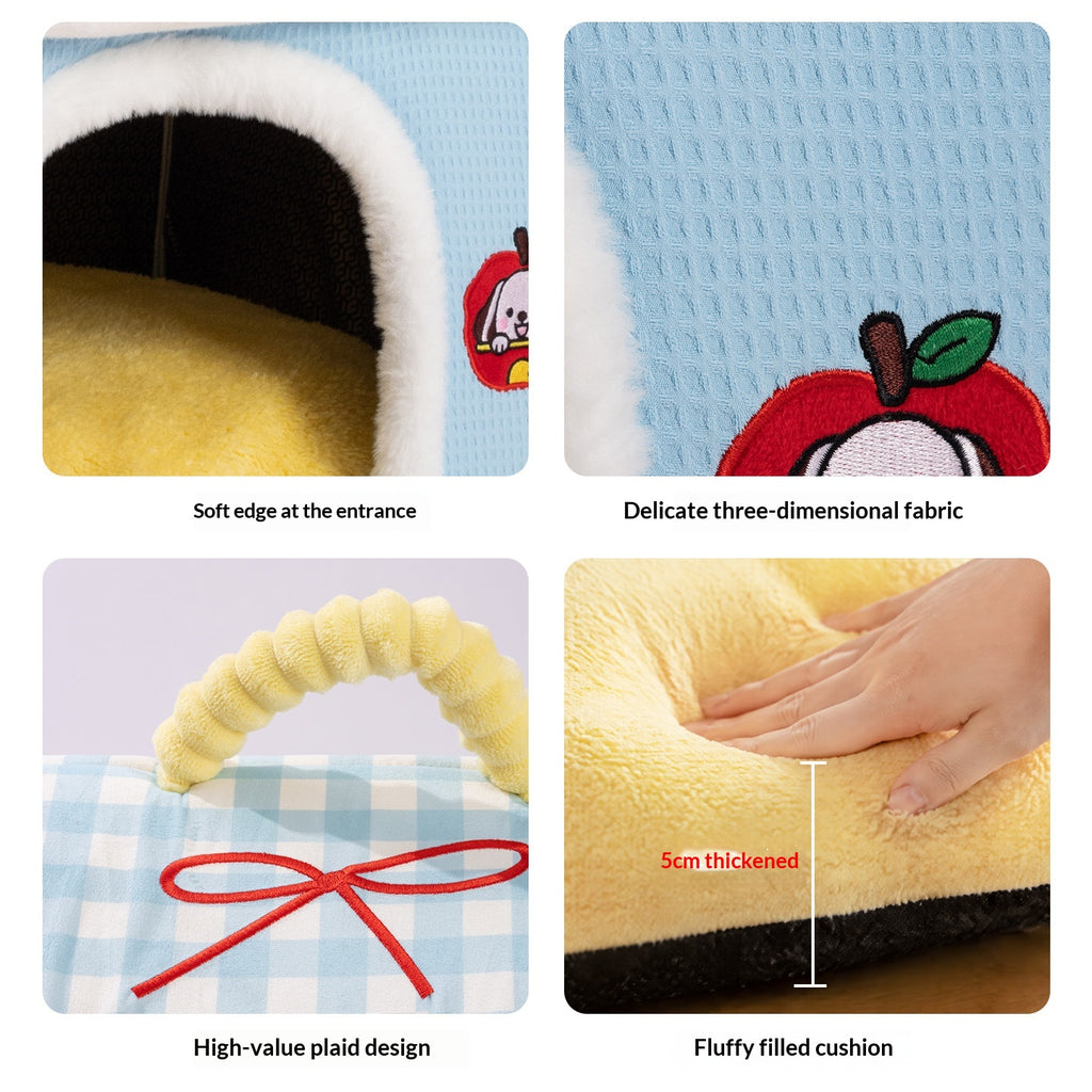 Warm Dog Bed For Small And Medium-Sized Dogs
