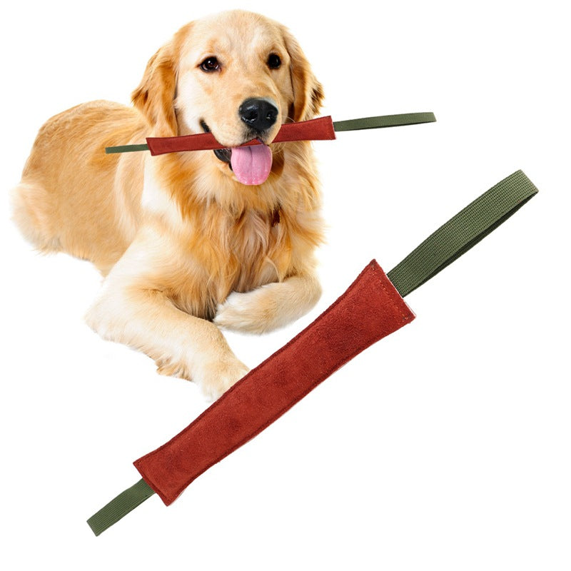 Cowhide Dog Bite Training Stick