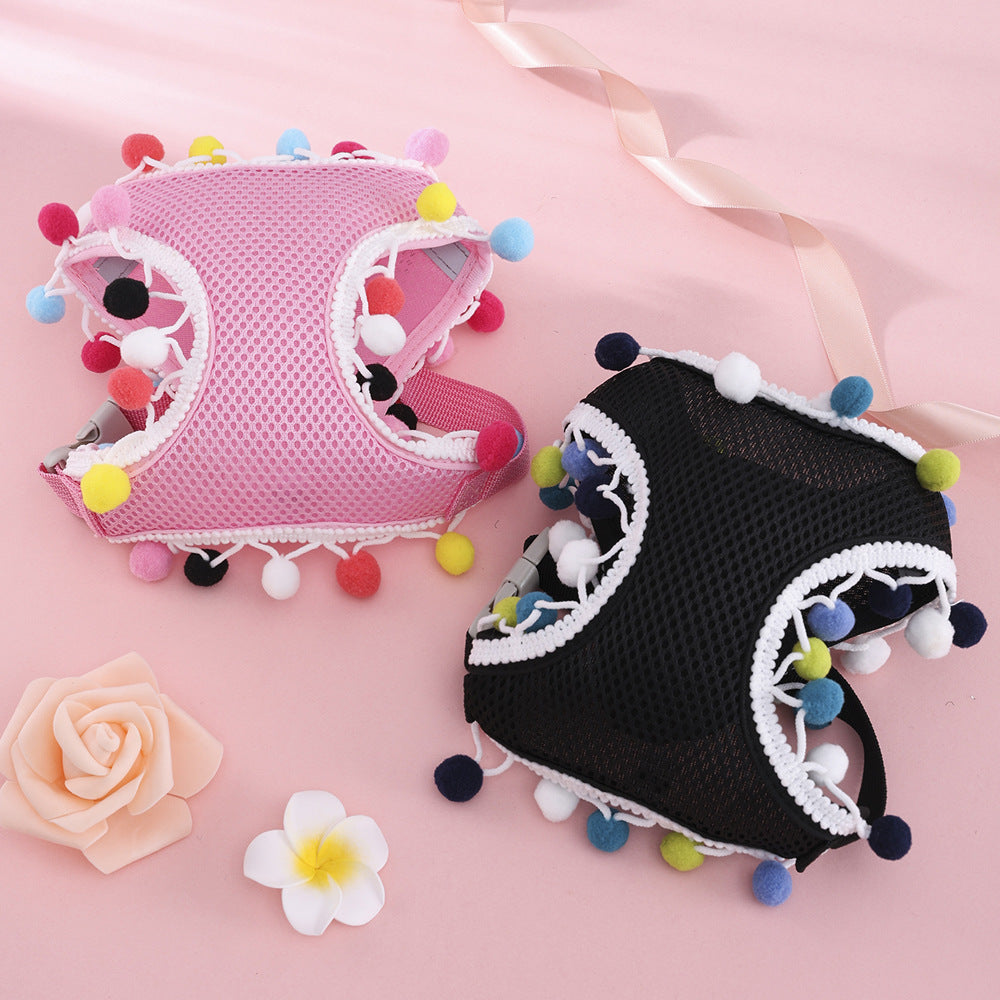 Breathable Vest-Style Dog Harness Leash