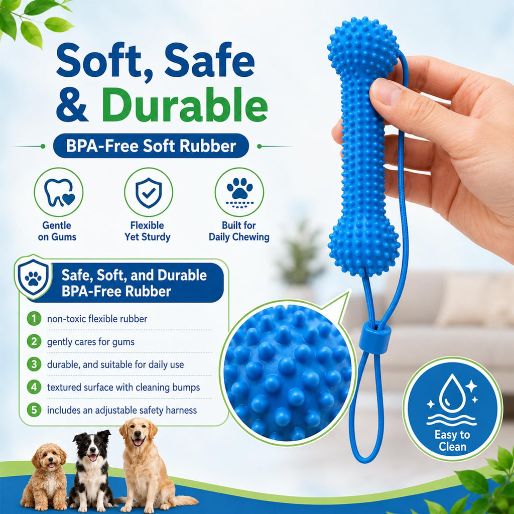 Chew And Brush Dog Toy