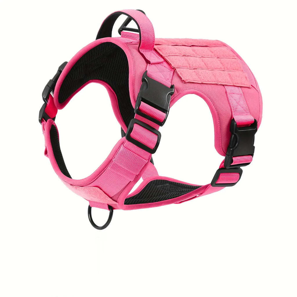 Adjustable Reflective Tactical Service Dog Harness