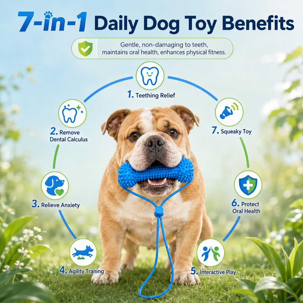 Chew And Brush Dog Toy