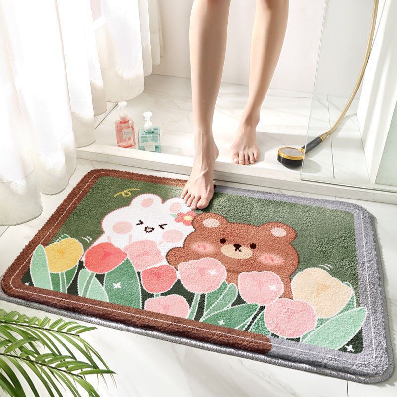 Cartoon Absorbent Non-Slip Bathroom Mat