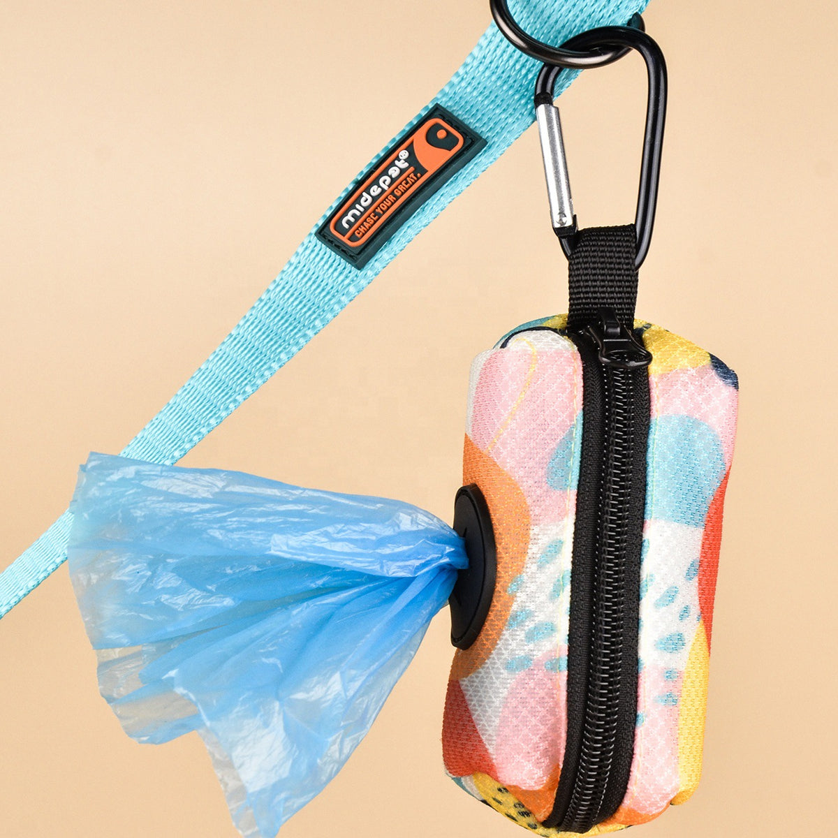 Pet Travel Printing Garbage Pack Dog Walking Dispenser Pick-Up Storage