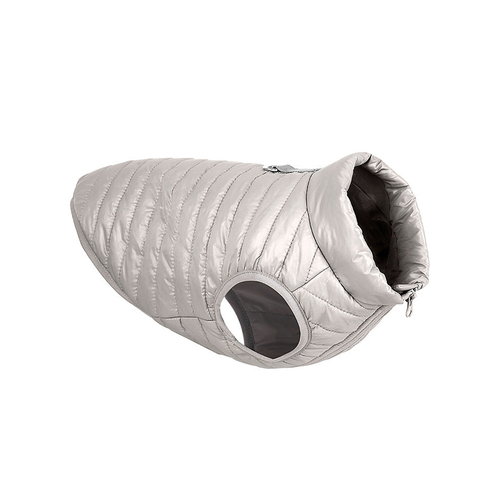 Autumn Winter Nylon Zipper Puppy Jacket