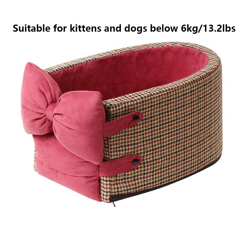 Car Central Control Front Seat Device Pet Bed