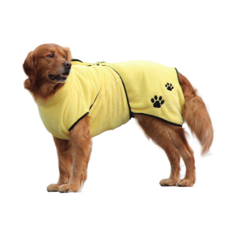 Soft Absorbent Embroidered Pet Pajamas