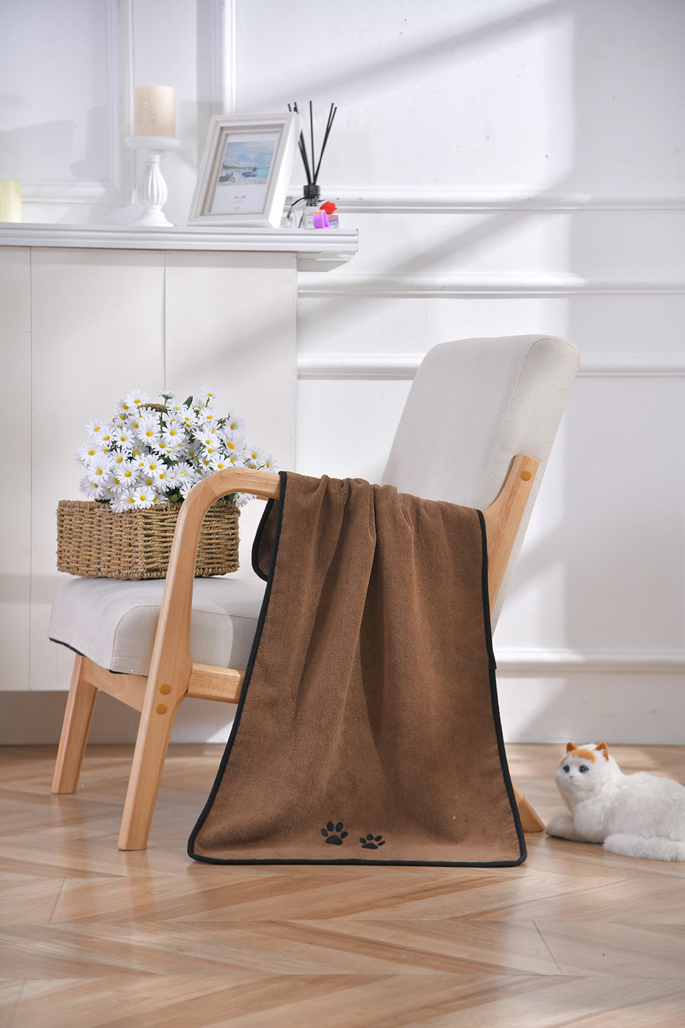 Printed Microfiber Dog Towel