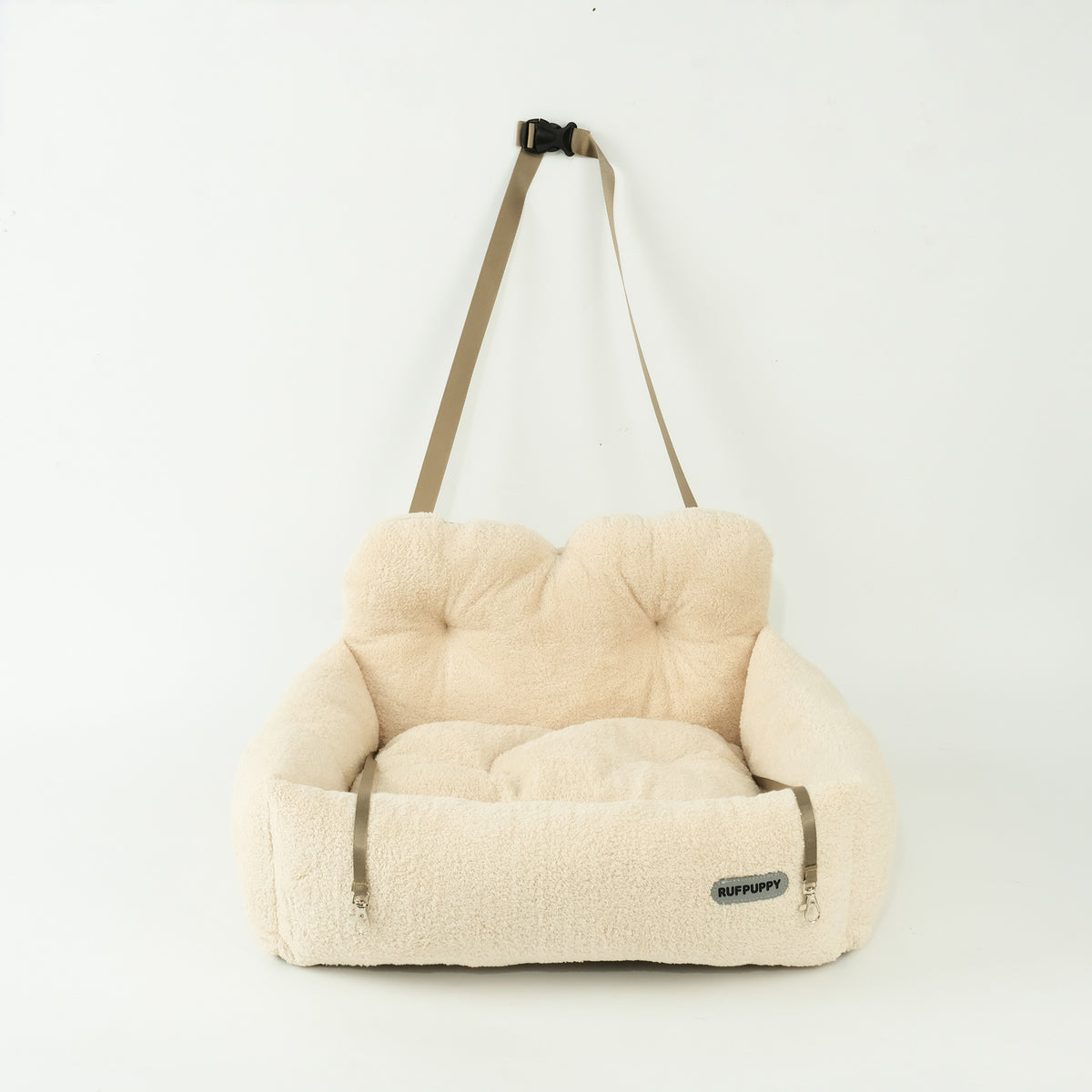 Factory Wholesale Pet Bed Plush Medium-Sized Square Dog Kennel