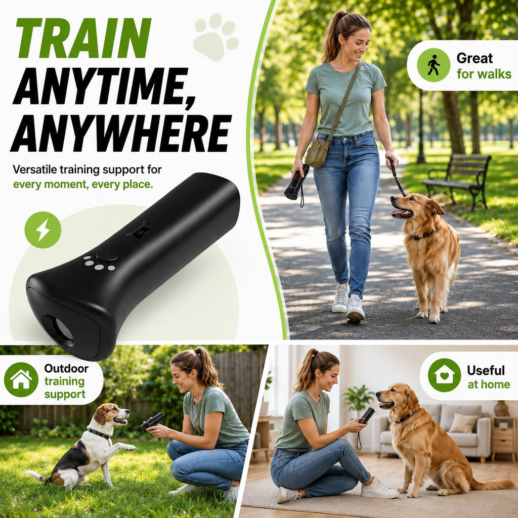 Ultrasonic Anti-Barking Dog Training Device