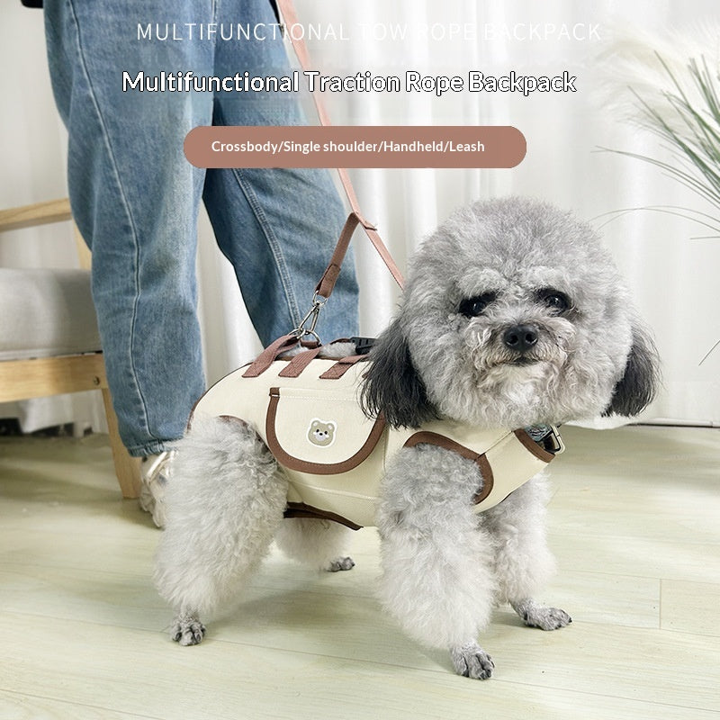 Portable Lightweight Outdoor Dog Crossbody Bag
