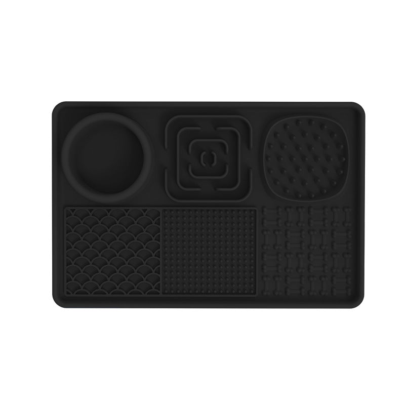 Silicone Dog Slow Food Mat with Sucker