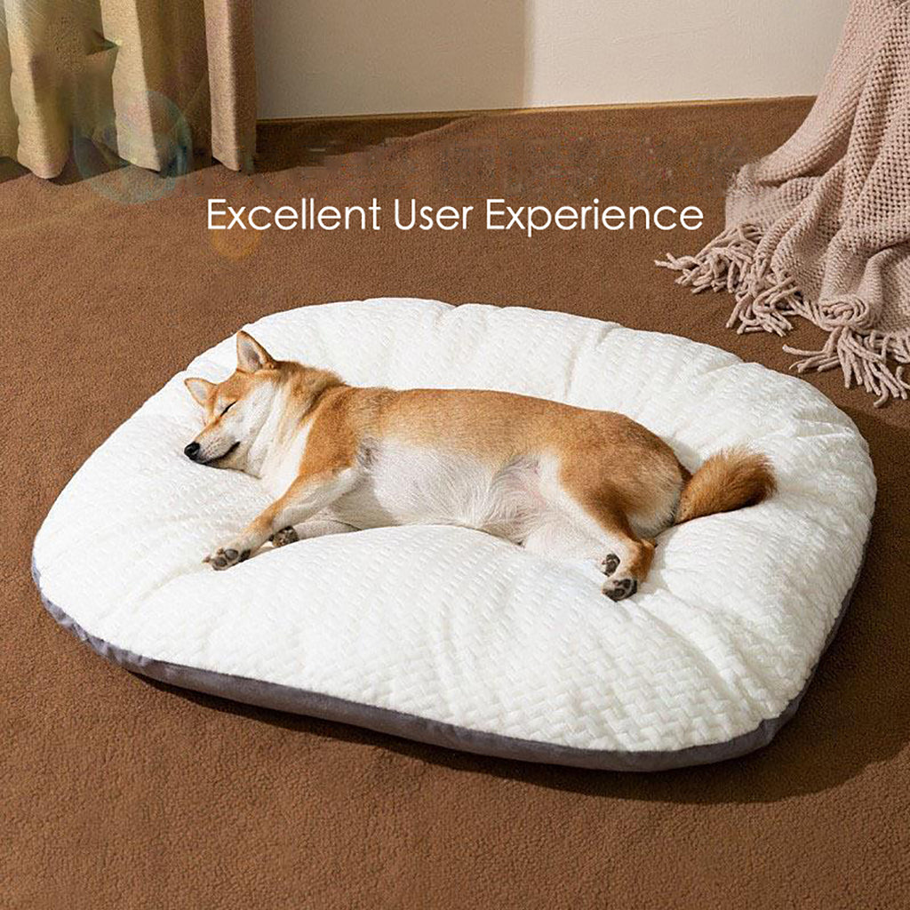 Oval Washable Dog Bed for Large Dogs