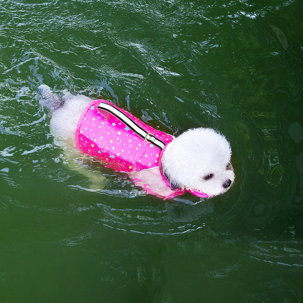 Summer Dog Life Jacket for Swimming