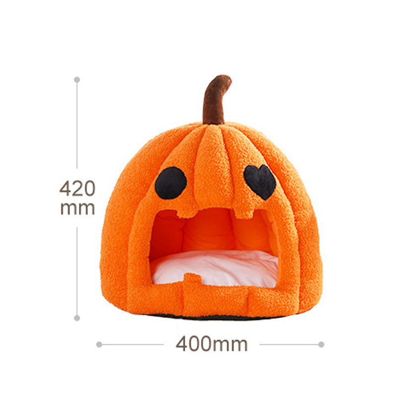 Semi-Enclosed Warm And Removable Pet Nest