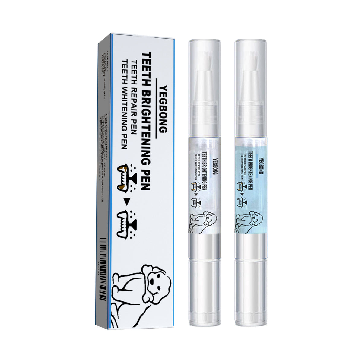 Two-Piece Pet Toothbrush Set