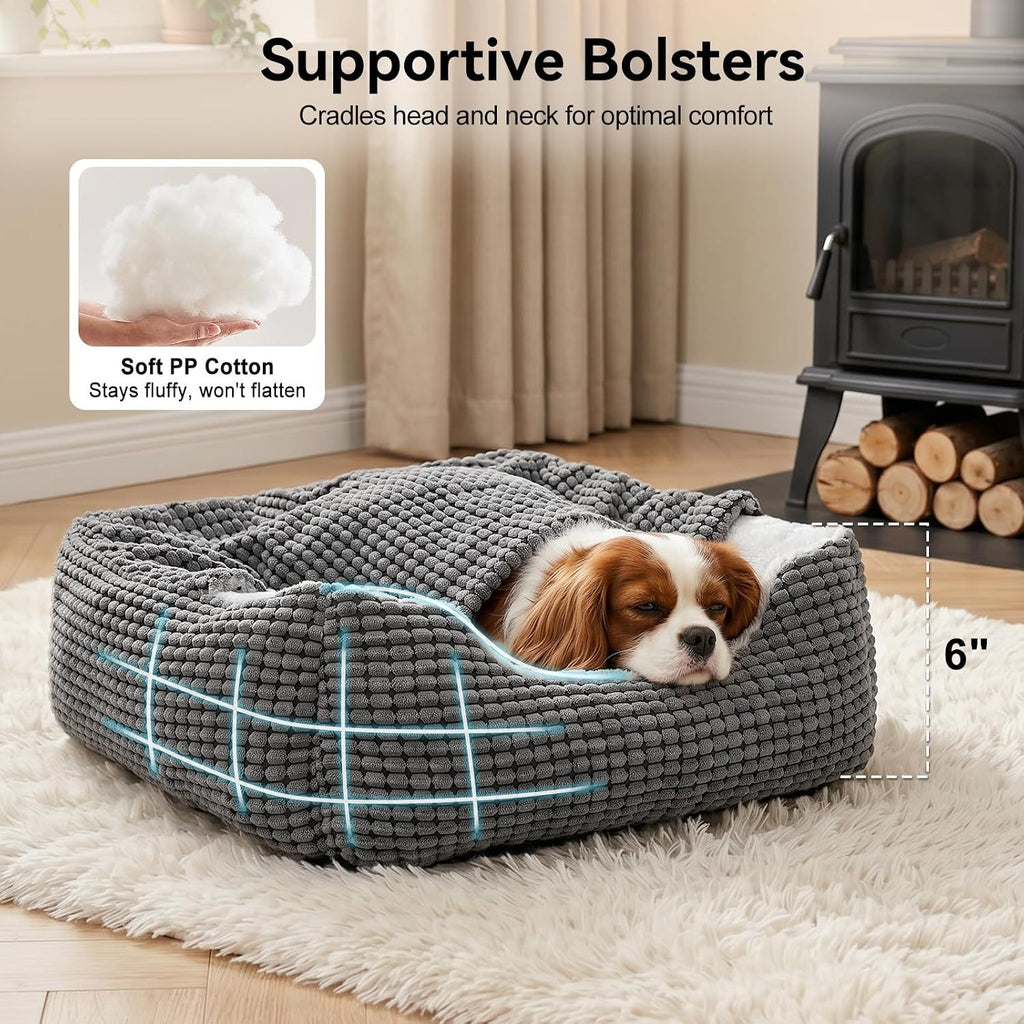 Simple Stylish Machine-Washable All-Season Pet Bed