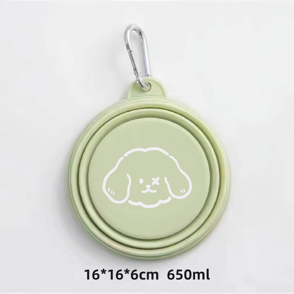 Foldable Outdoor Bowl For Small Dogs
