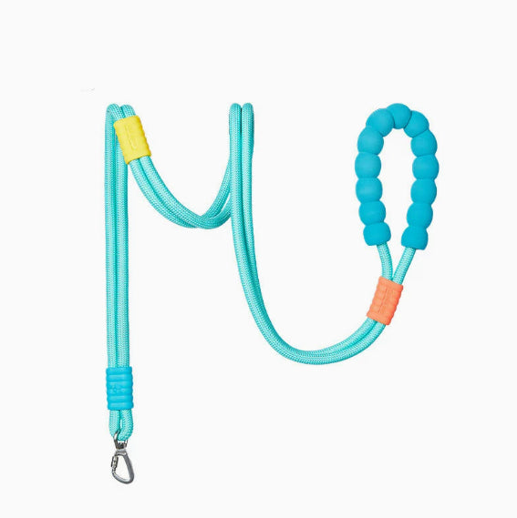 Two-Section Dog Leash Cross-Body Multi-Functional P-Shaped Rope
