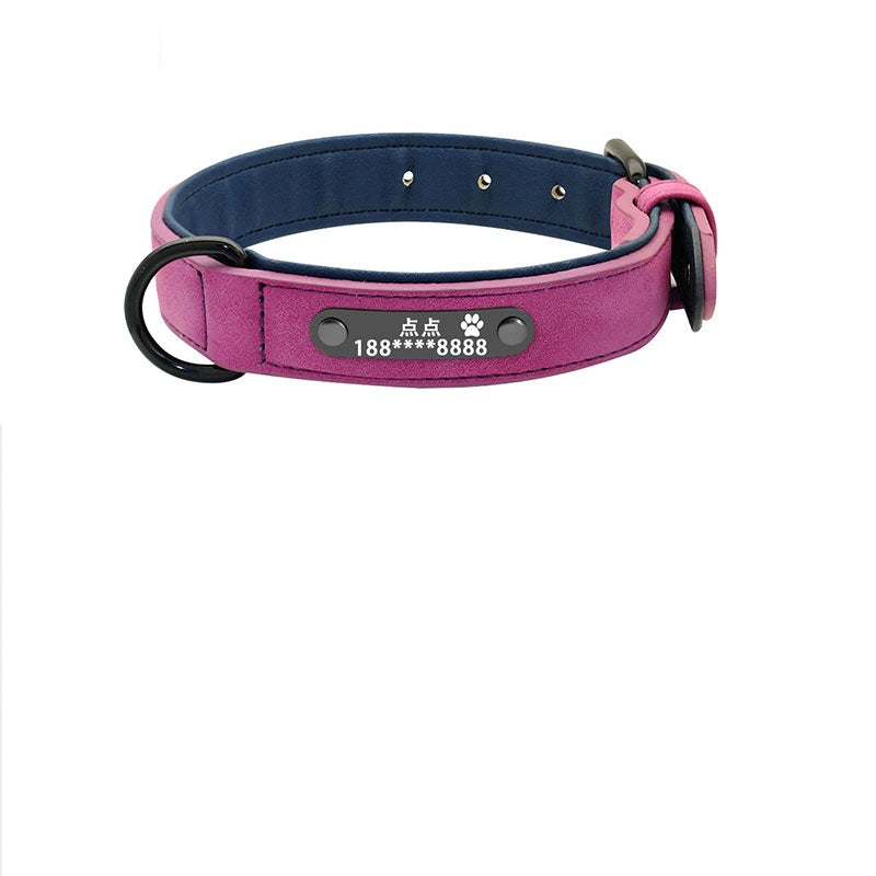 Custom Lettering Anti-Lost Dog Collar