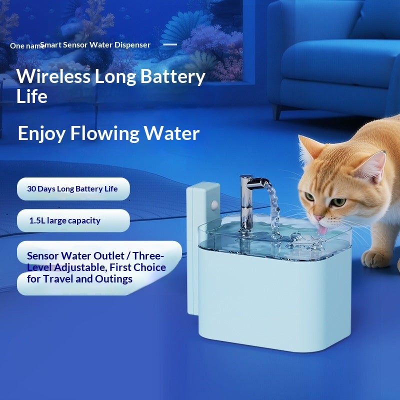 Automatic Circulating Filtered Pet Water Fountain