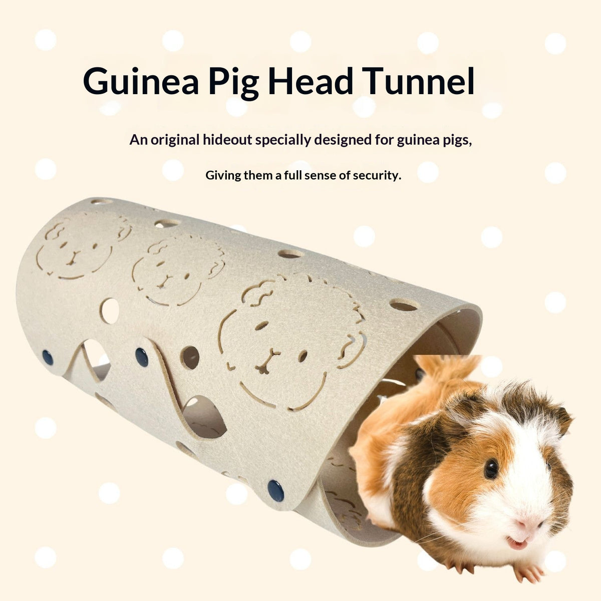 Guinea Pig Tunnel Summer Hide-And-Seek Play Toy