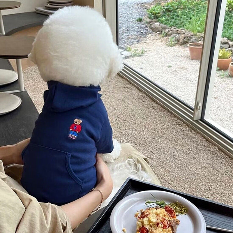 Cartoon Bear Dog Sweater