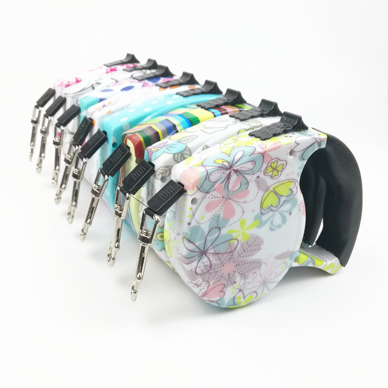 Multi-Color Pet Automatic Retractable Tractor
